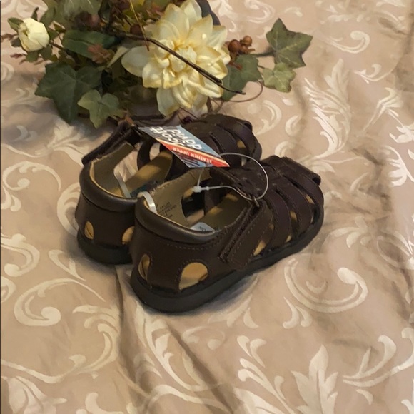 scott david Shoes Nwts Brown Boys Sandals Poshmark
